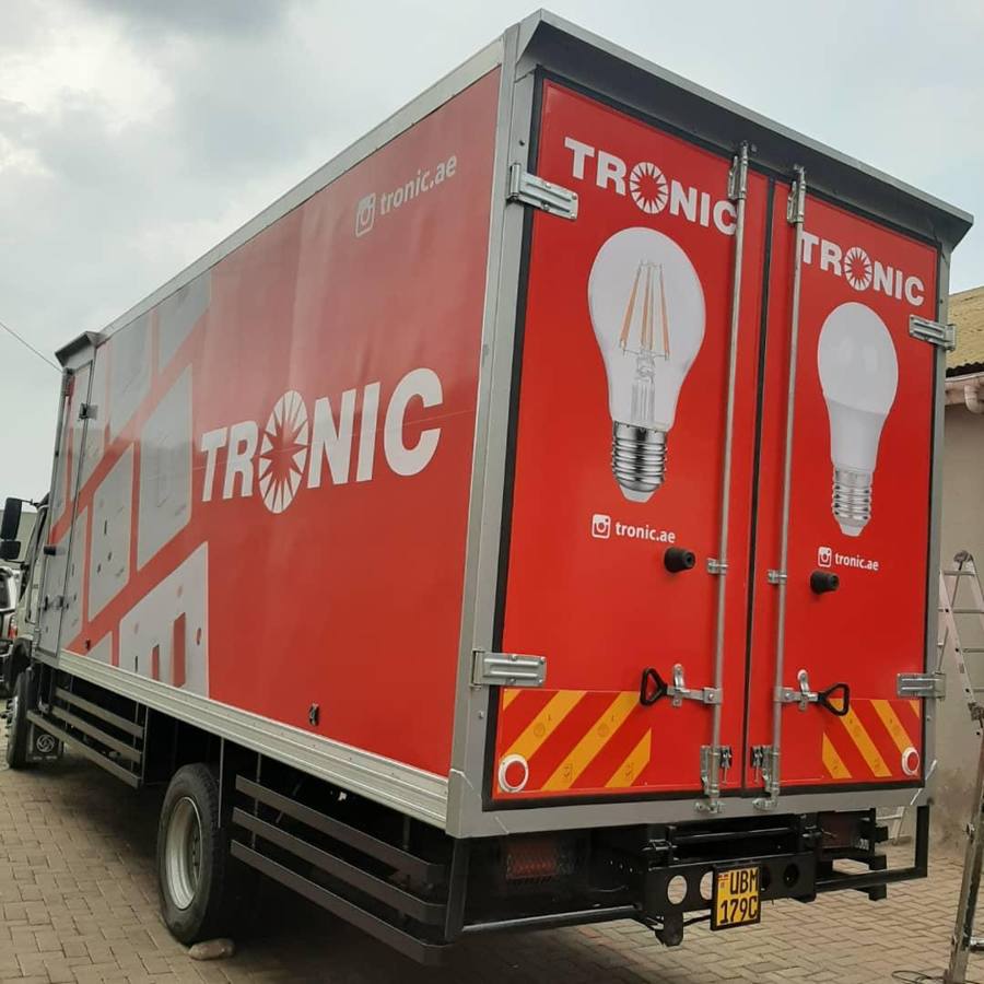 Tronic — full truck wrap